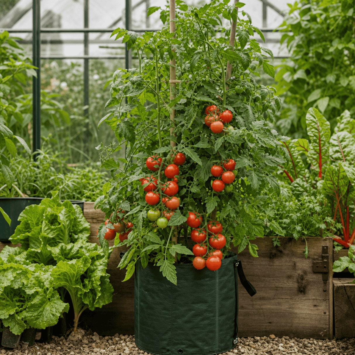 1 Alicante Tomato Plant, Live Outdoor Garden Ready, Grow Your Own Tomatoes, 2 Litre Root Ball - Frankton's