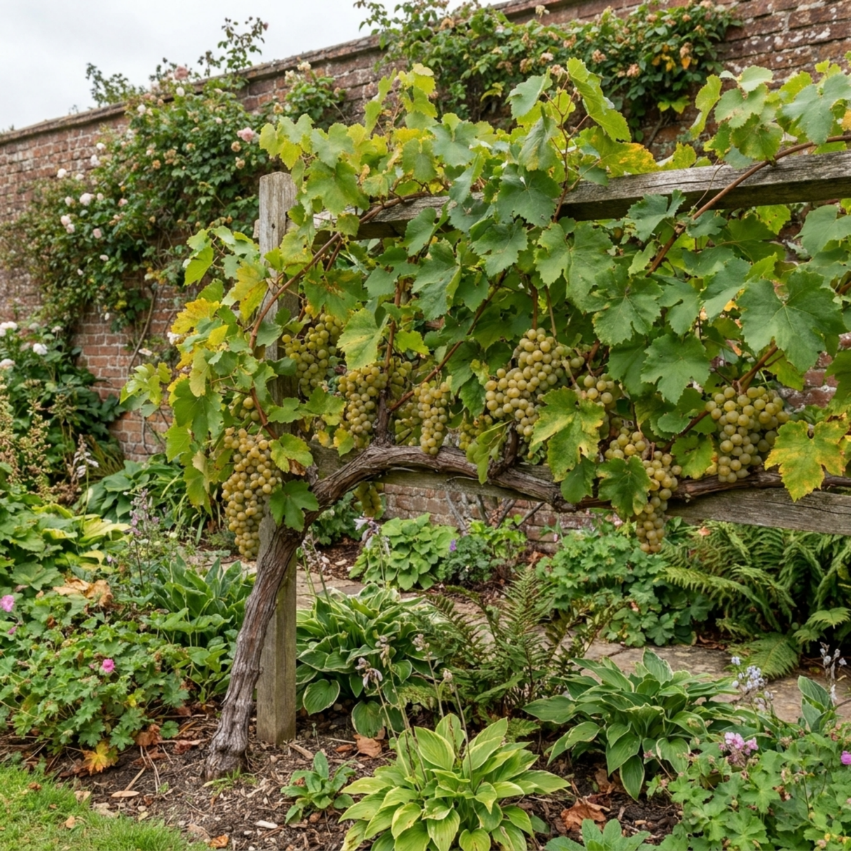 1 Grape Vine Vitis Centennial White Seedless Plant, Hardy Outdoor Garden Ready, 3 Litre Root Ball - Frankton's