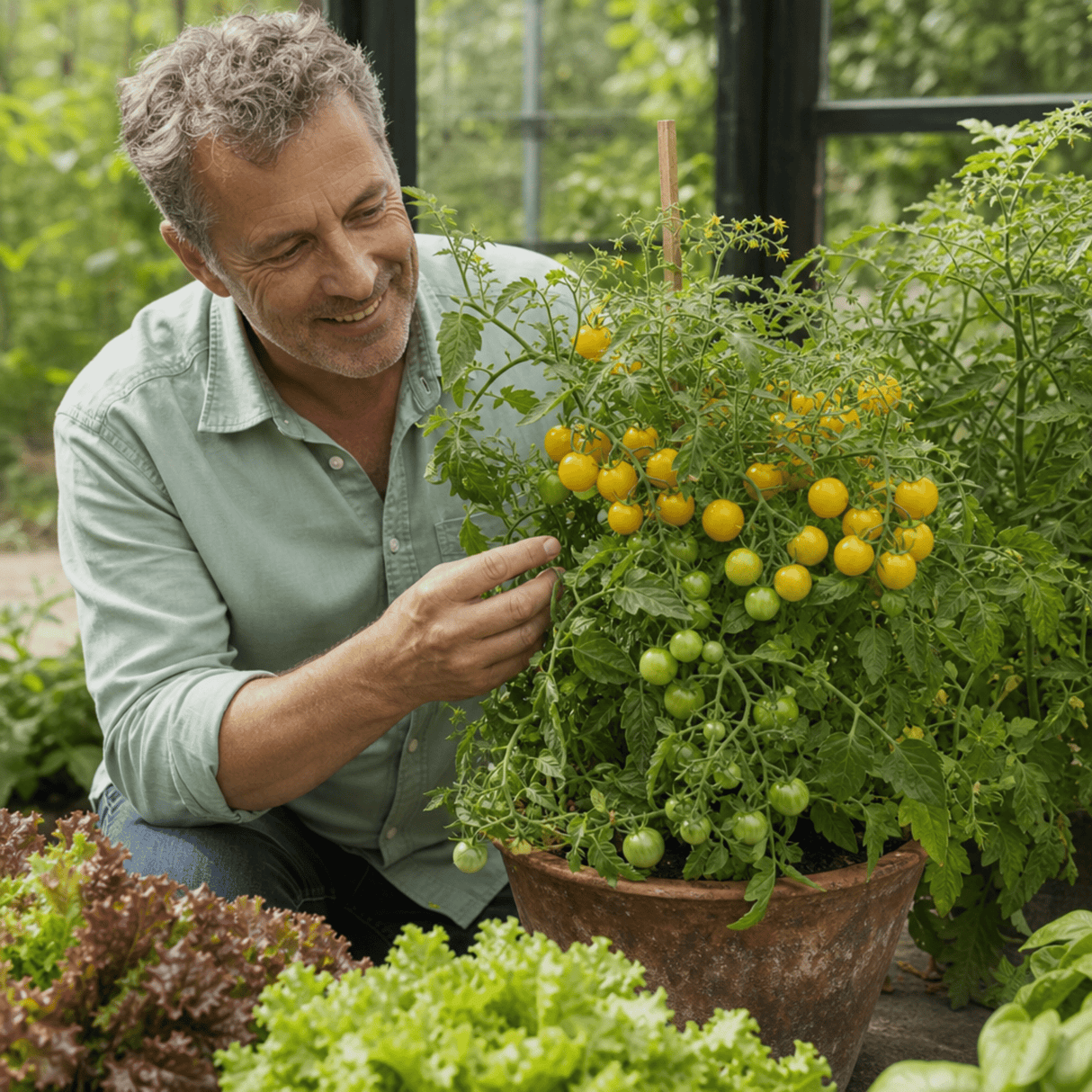 1 Honeycomb Cherry Tomato Plant, Outdoor Garden Ready, Grow Your Own Tomatoes, 2 Litre Root Ball - Frankton's