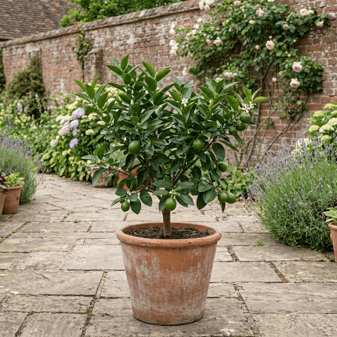 1 Large Plant - Evergreen Mini Green Lime Tree, Ready to Plant in Your Garden - Frankton's