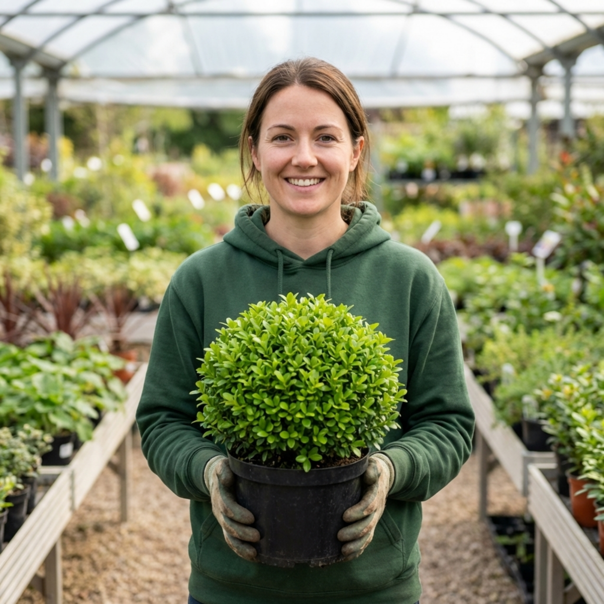 1 Pittosporum Golf Ball Evergreen Shrub, Hardy Low Maintenance Outdoor Garden Plant, 3 Litre Root-Ball - Frankton's