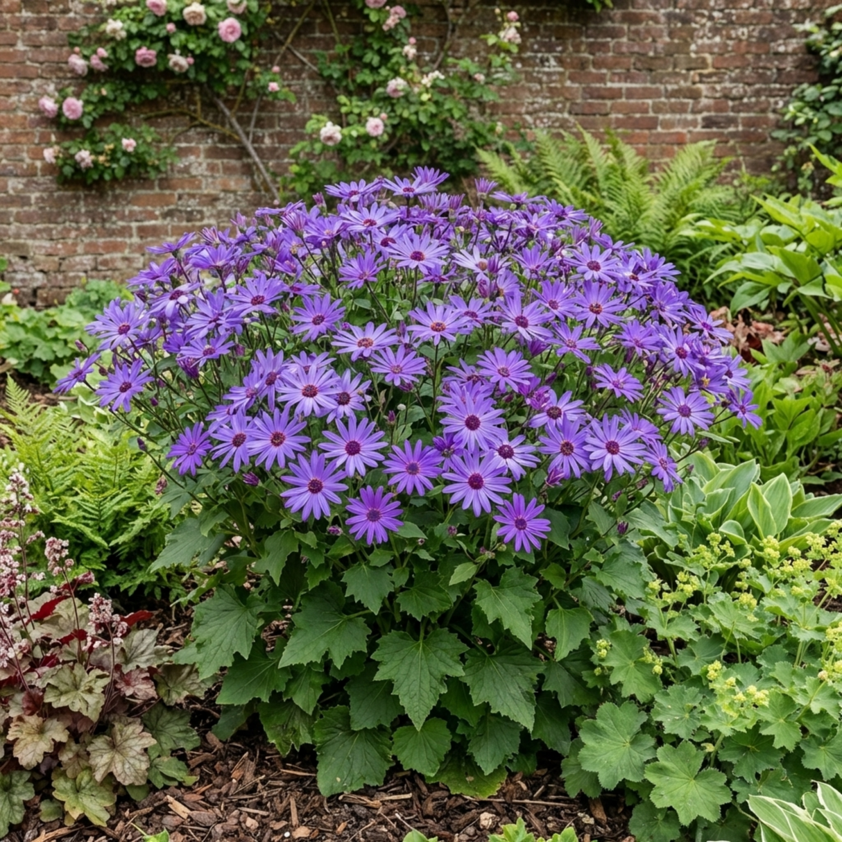 1 Senetti Lavender Flowering Plant, Hardy Summer Bedding, Outdoor Garden Ready, 17cm Root-Ball - Frankton's