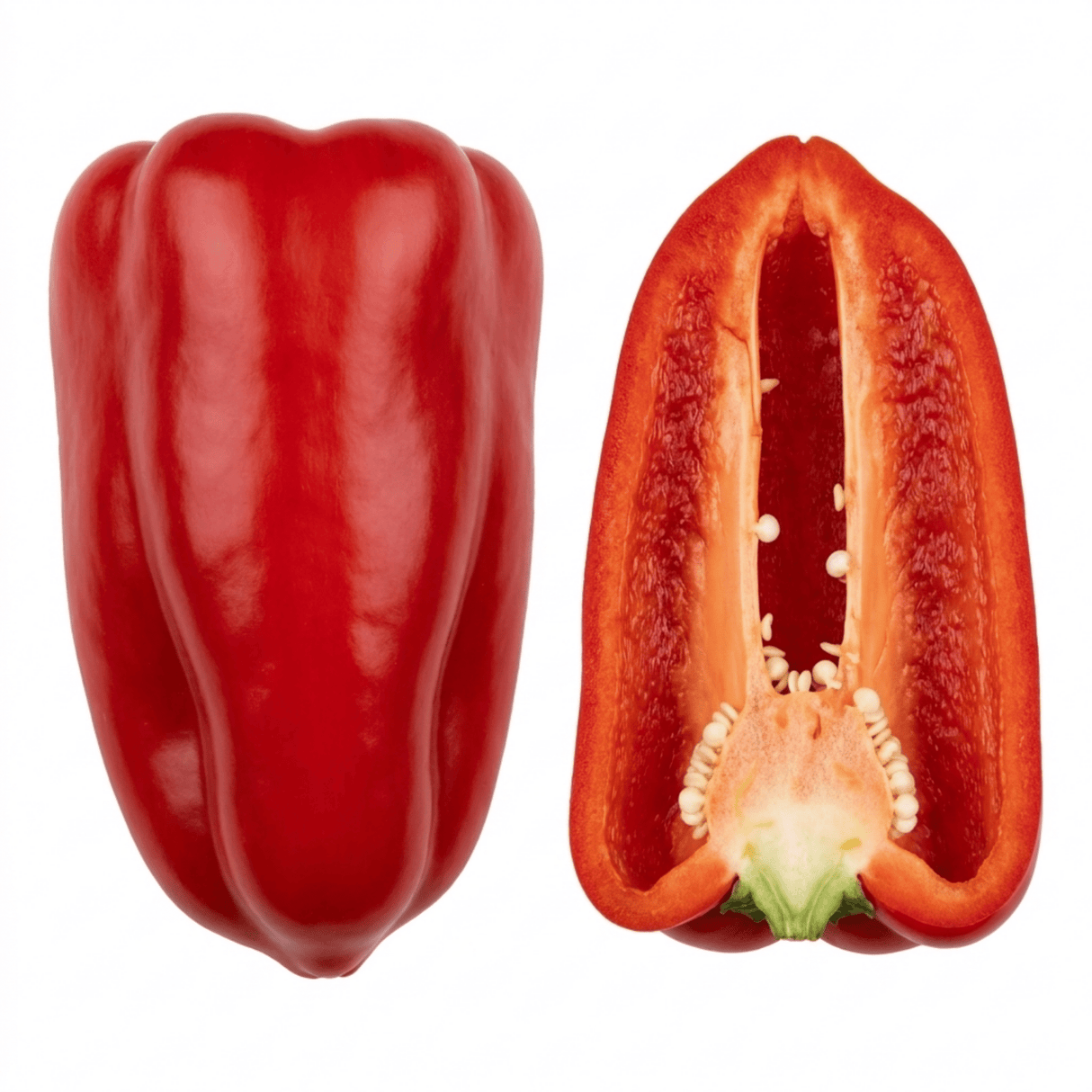 1 Sweet Pepper Thor Live Plant, Outdoor Garden Ready, Grow Your Own Vegetables, 2Ltr Root Ball - Frankton's