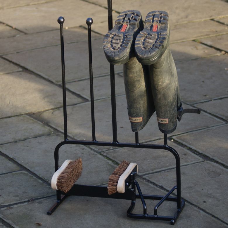 2 Pair Boot Stand with Brushes - Frankton's