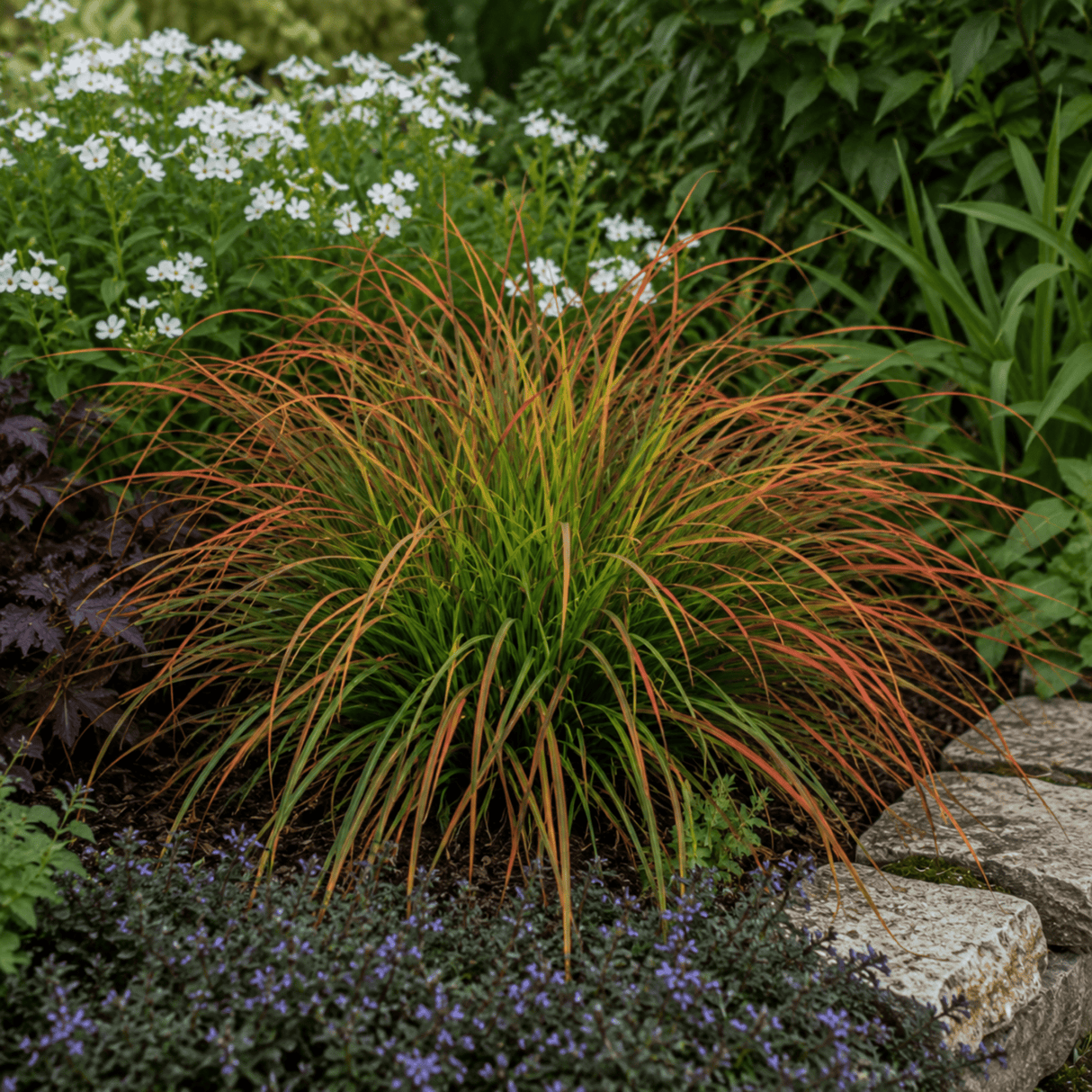 3 Carex Prairie Fire Plants, 9cm Pots, Autumn Garden - Frankton's
