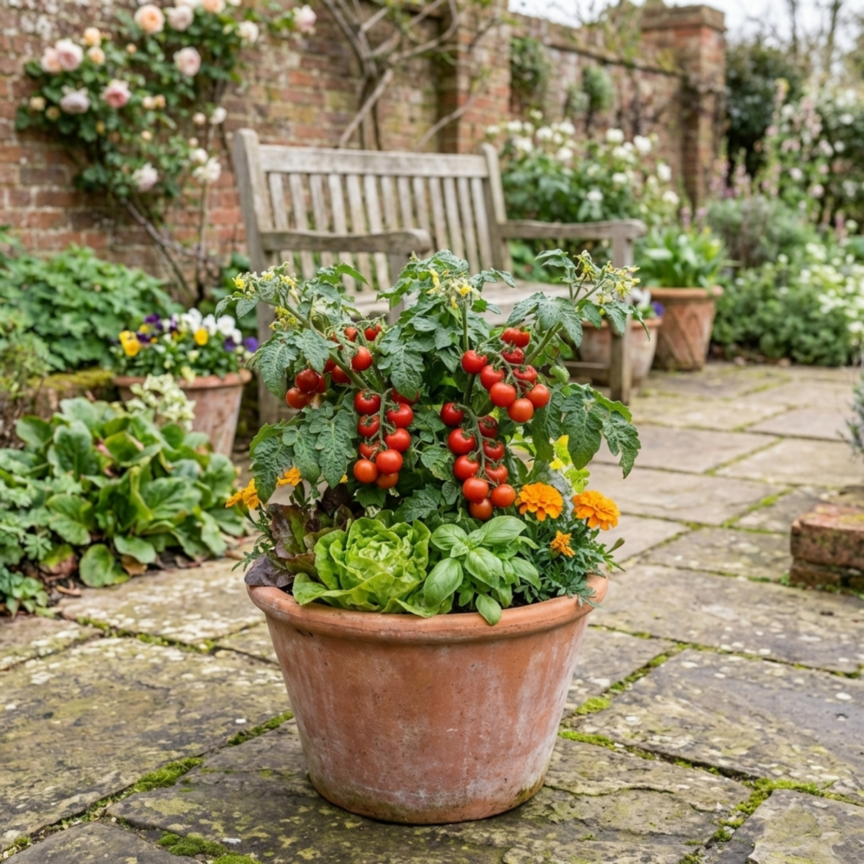 Set of 3 or 6 Large Plants - Tomato Crokini Variety, Ready to Plant in Your Garden
