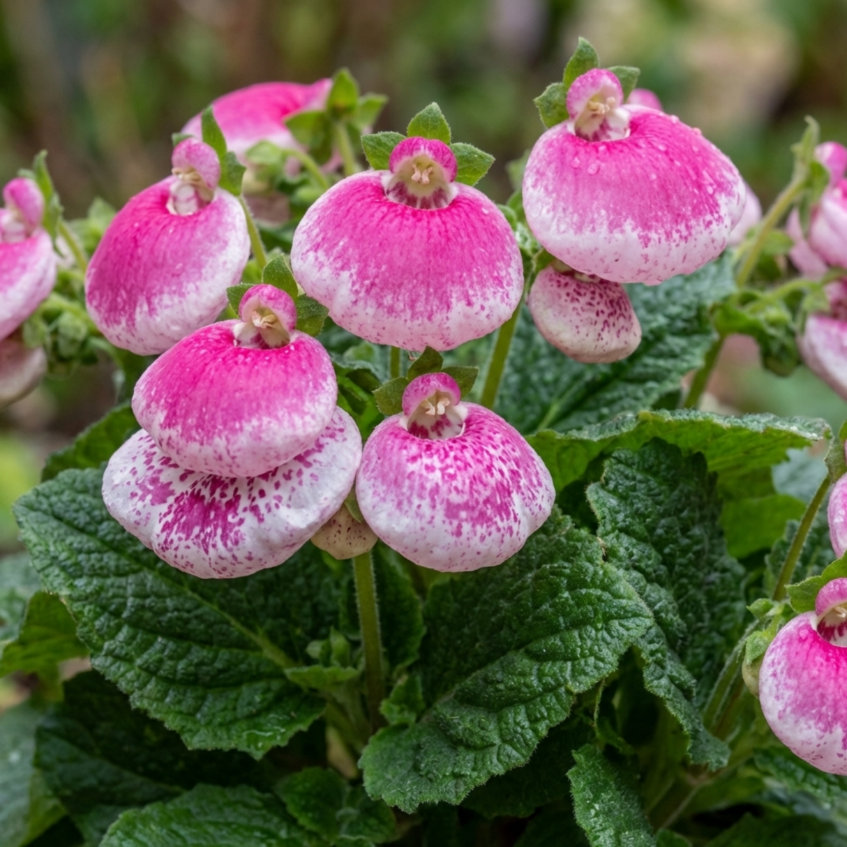 Set of 3 or 6 Garden Ready Plants – Calceolaria Calynopsis ‘Pink Bicolour’, Ready to Plant - Frankton's