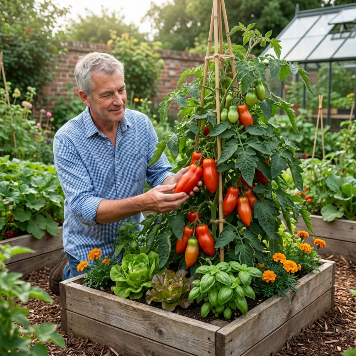 Set of 3 or 6 Grafted Cornabel Tomato Plants, Premium Live Plants, Outdoor & Greenhouse Ready, 1L Root Ball - Frankton's