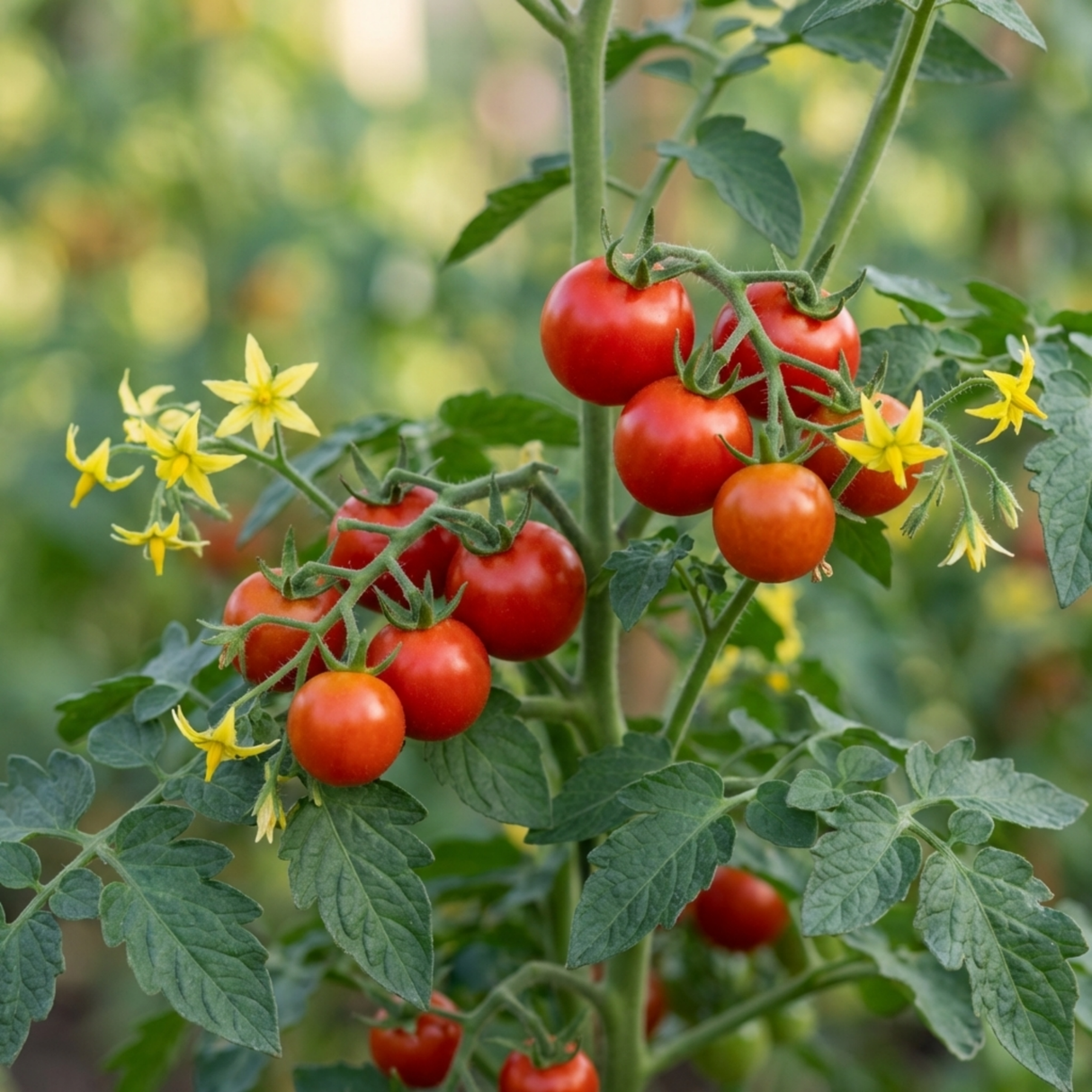 Set of 3 or 6 Grafted Crokini Tomato Plants, Premium High Yield Cocktail Tomato, Garden Ready, 1L Root Ball - Frankton's