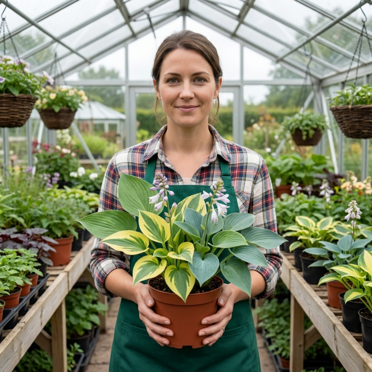 Set of 3 or 6 Large Hosta Growers' Mix Plants, Outdoor Garden Ready Hardy Shade Perennials, 1 Litre Root Ball - Frankton's
