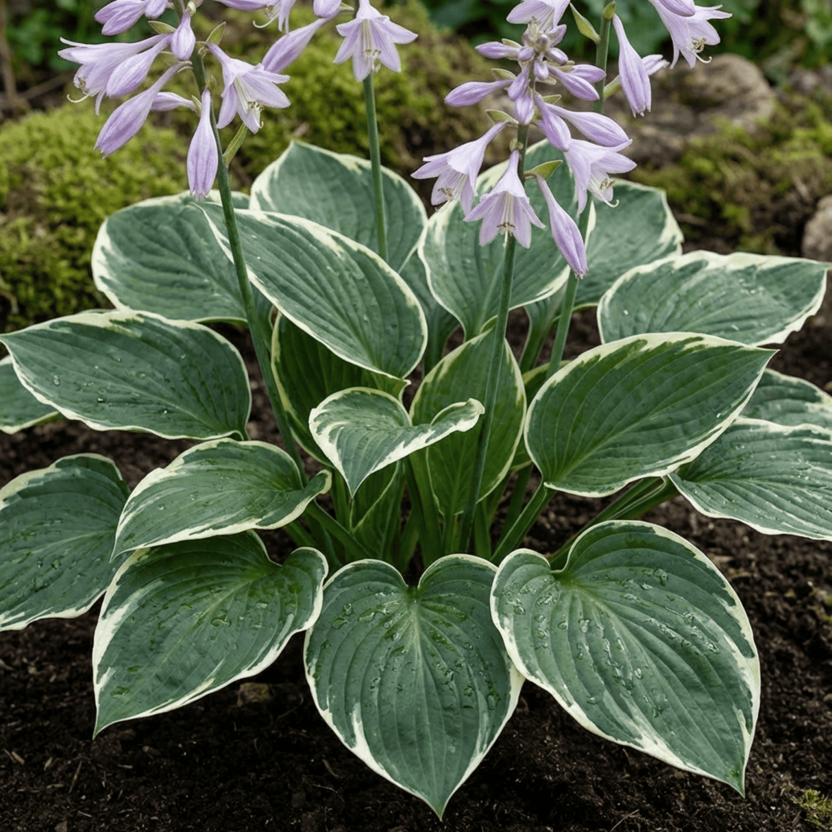 Set of 3 or 6 Large Hosta Plants - Francee Plantain Lily, Ready to Plant in Your Garden, 1L - Frankton's