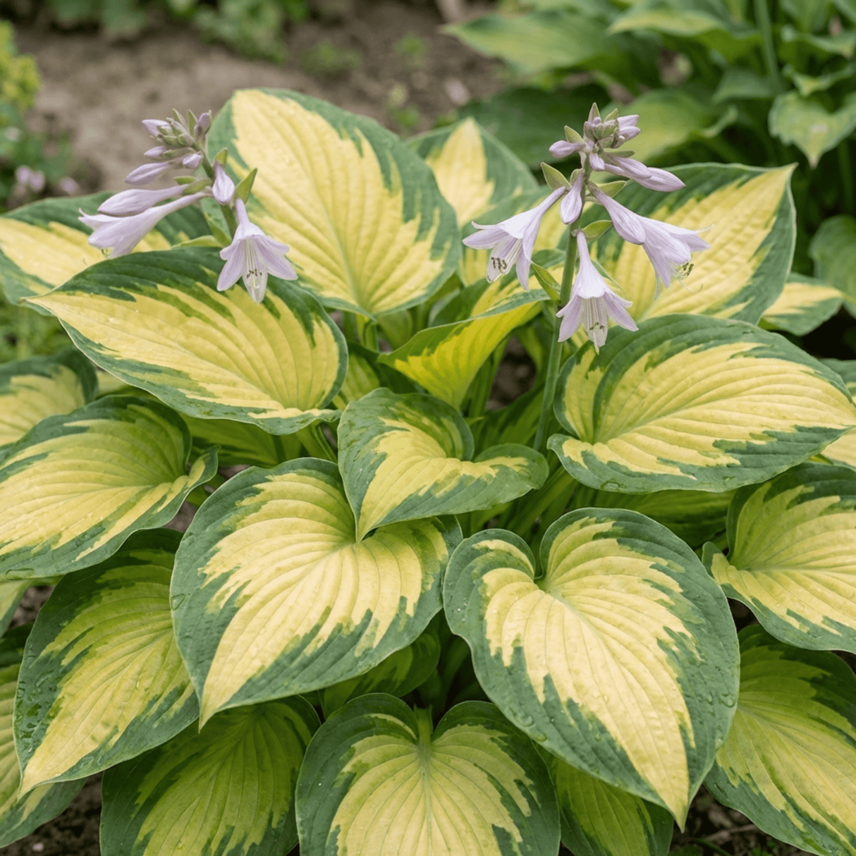 Set of 3 or 6 Large Hosta Plants - Paul's Glory Plantain Lily, Ready to Plant in Your Garden - Frankton's