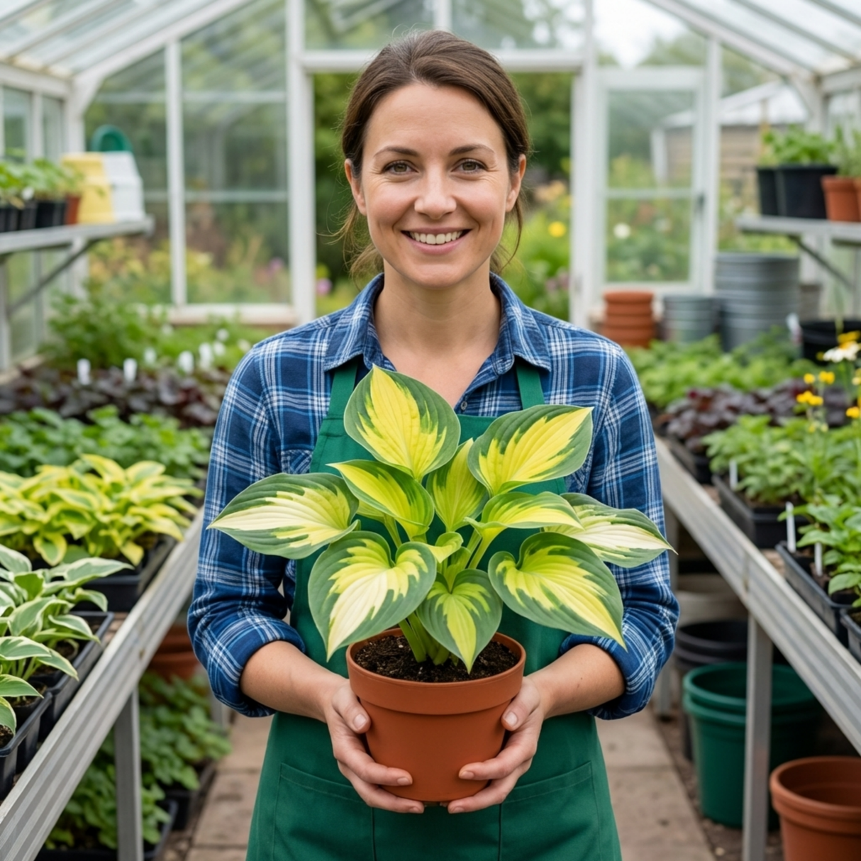 Set of 3 or 6 Large Hosta Plants - Paul's Glory Plantain Lily, Ready to Plant in Your Garden - Frankton's
