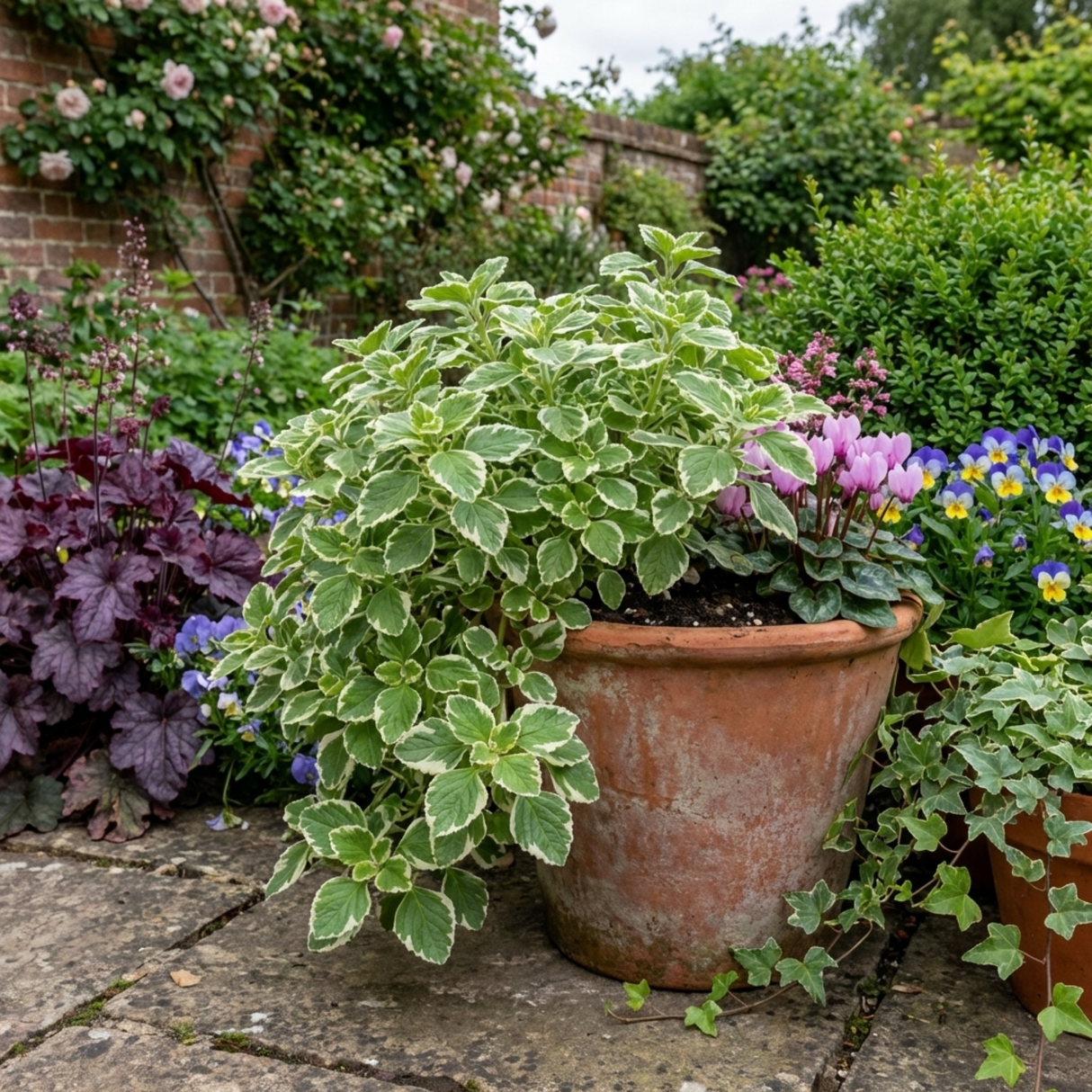 Set of 3 or 6 Large Plants - Plectranthus Coleoides / Swedish Ivy, Outdoor Garden Ready - Frankton's