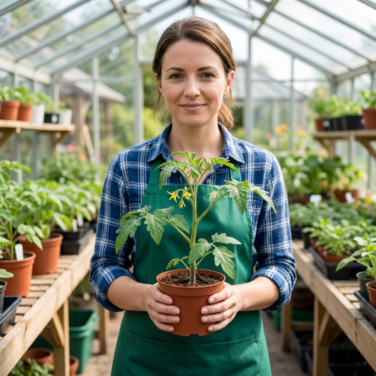 Set of 3 or 6 Large Plants - Tomato Buffalosun Variety, Ready to Plant in Your Garden - Frankton's