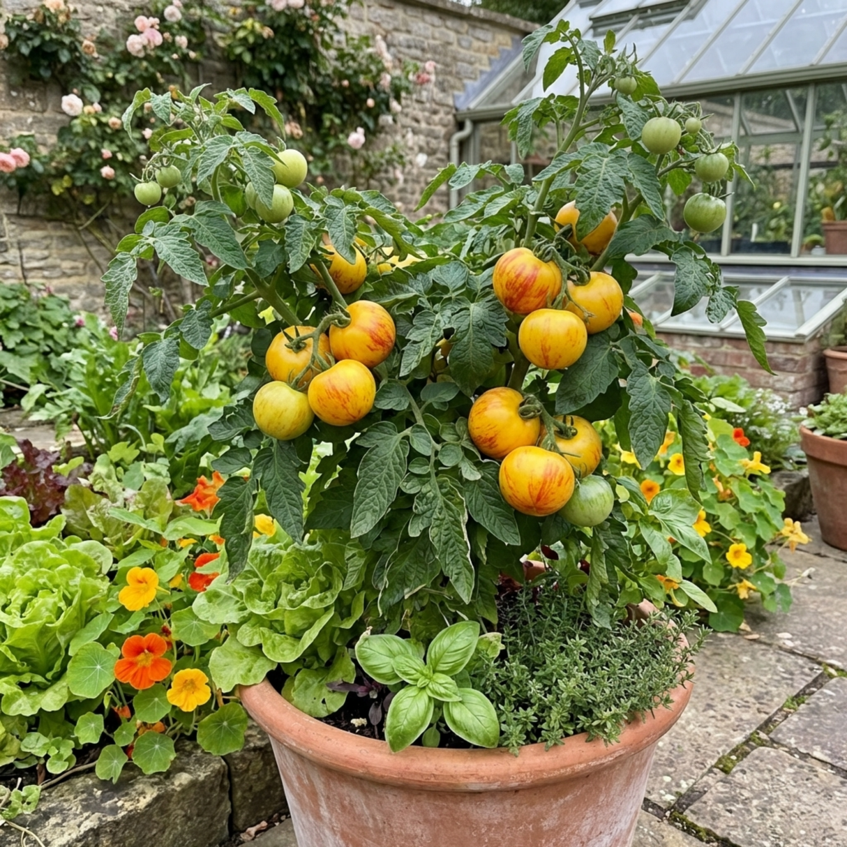 Set of 3 or 6 Large Plants - Tomato Buffalosun Variety, Ready to Plant in Your Garden - Frankton's
