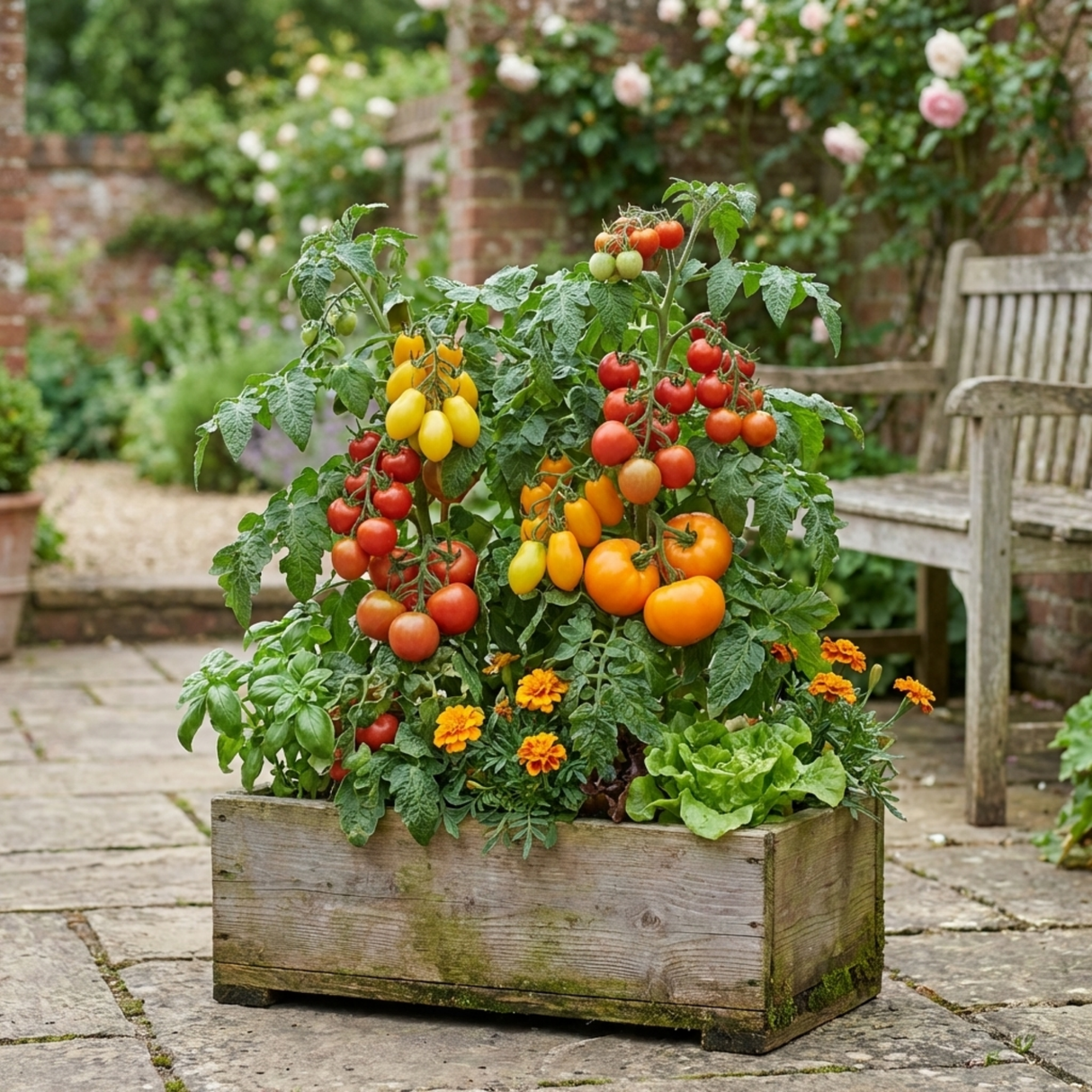 Set of 3 or 6 Large Plants - Tomato Growers Selection Variety, Outdoor Garden Ready, 10.5 cm - Frankton's