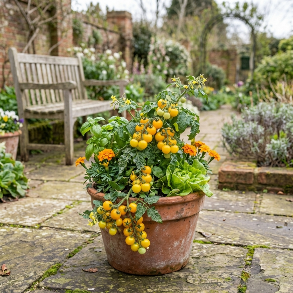 Set of 3 or 6 Large Plants - Tomato Lemon Sherbet, Ready to Plant in Your Garden, 10.5 cm - Frankton's