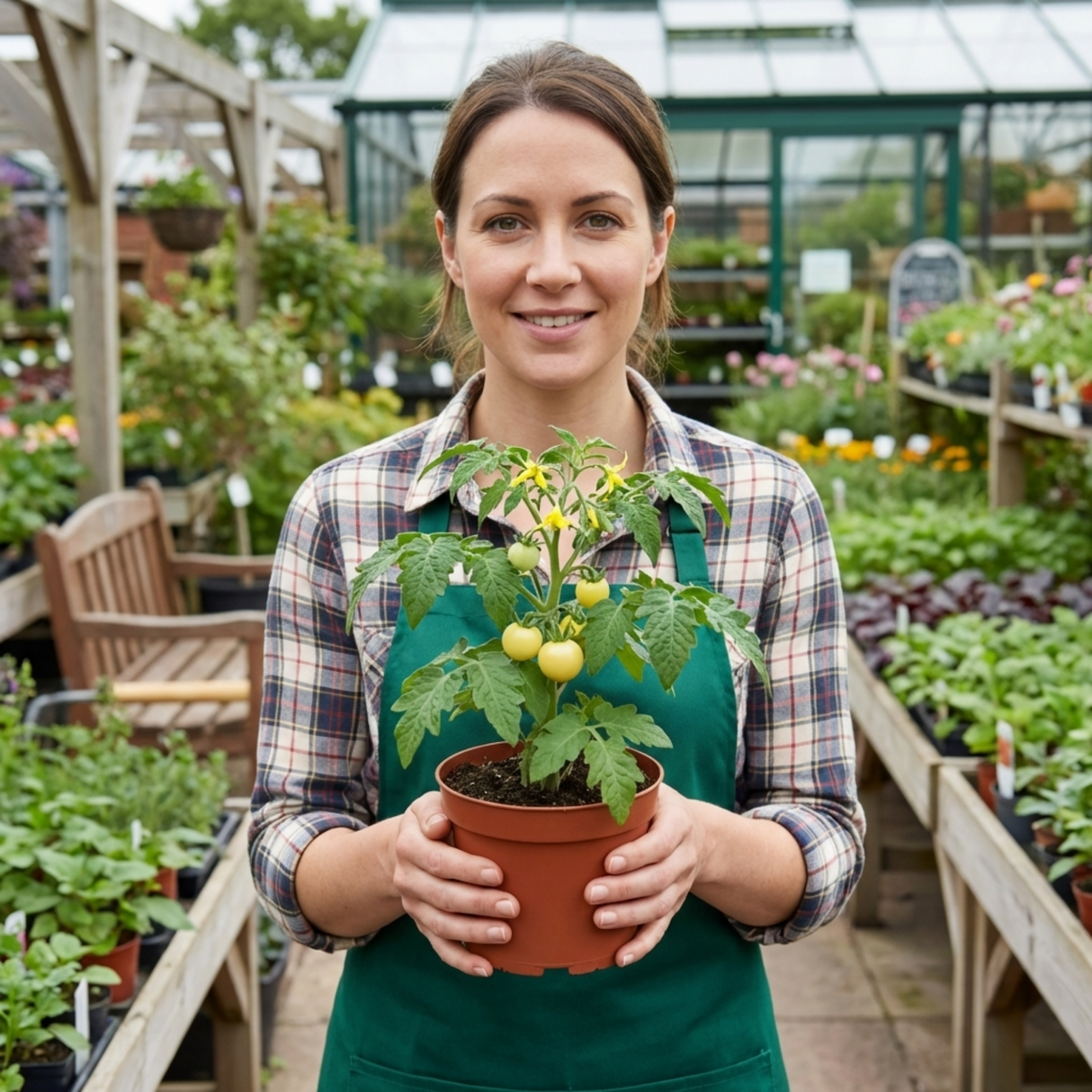 Set of 3 or 6 Large Plants - Tomato Lemon Sherbet, Ready to Plant in Your Garden, 10.5 cm - Frankton's