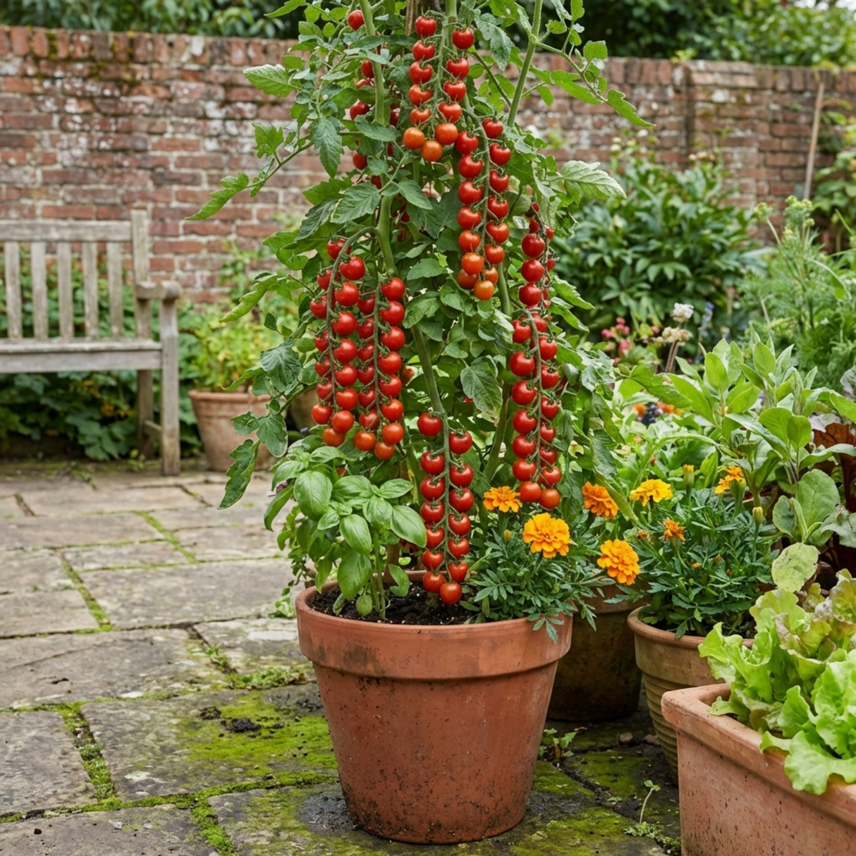 Set of 3 or 6 Large Plants - Tomato Sweet Million Variety, Ready to Plant in Your Garden - Frankton's
