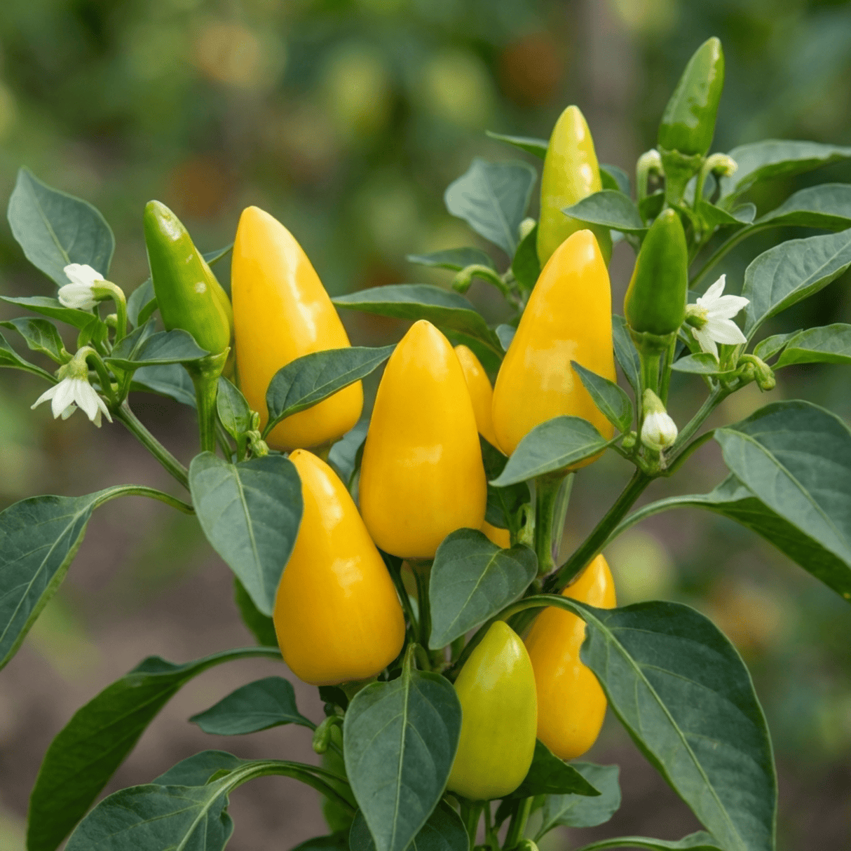 Set of 3 or 6 Large Sweet Pepper Plants - Astor Variety, Ready to Plant in Your Garden - Frankton's