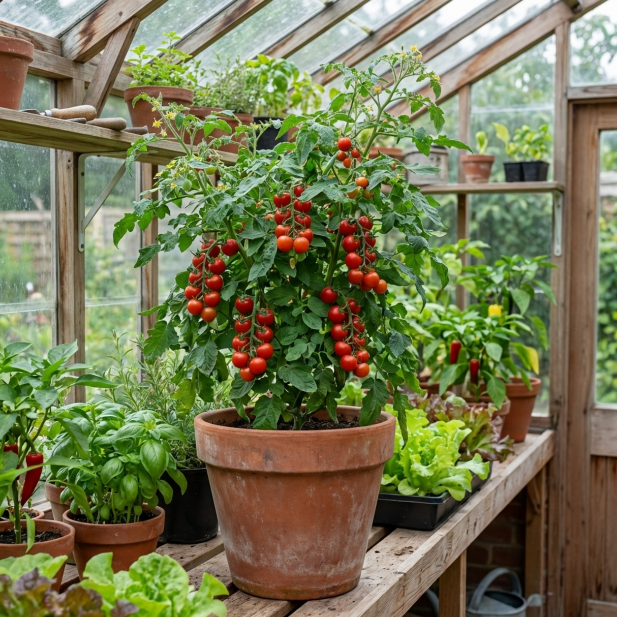 Set of 3 or 6 Live Tomato Plants Growers’ Mix, Ready to Plant Garden Vegetable Plants, Outdoor Garden Ready, 1L Root Ball - Frankton's