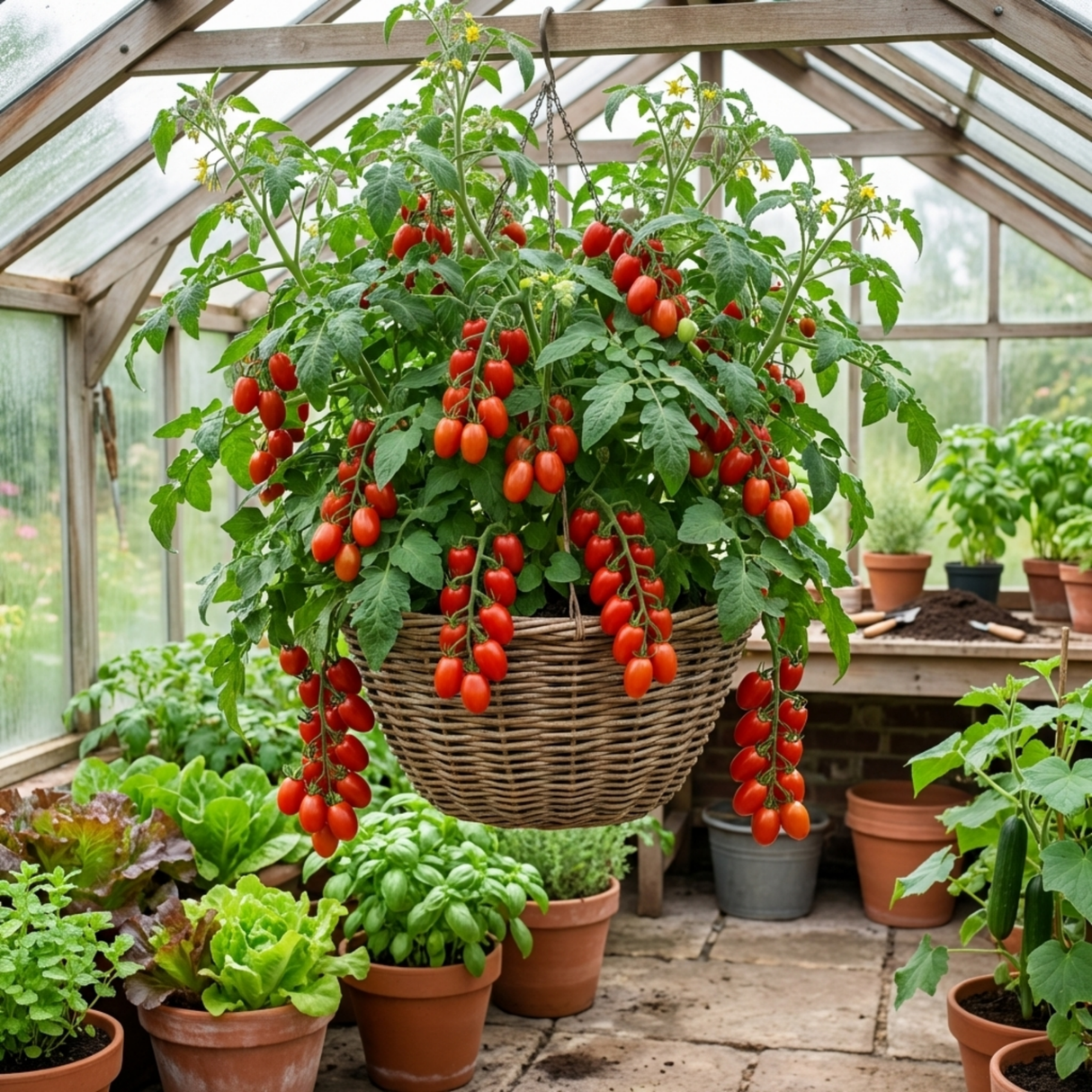 Set of 3 or 6 Premium Grafted Trilly Tomato Plants, High Yield Vegetable Plants, Ready to Plant, Outdoor Garden Ready, 1L Root Ball - Frankton's