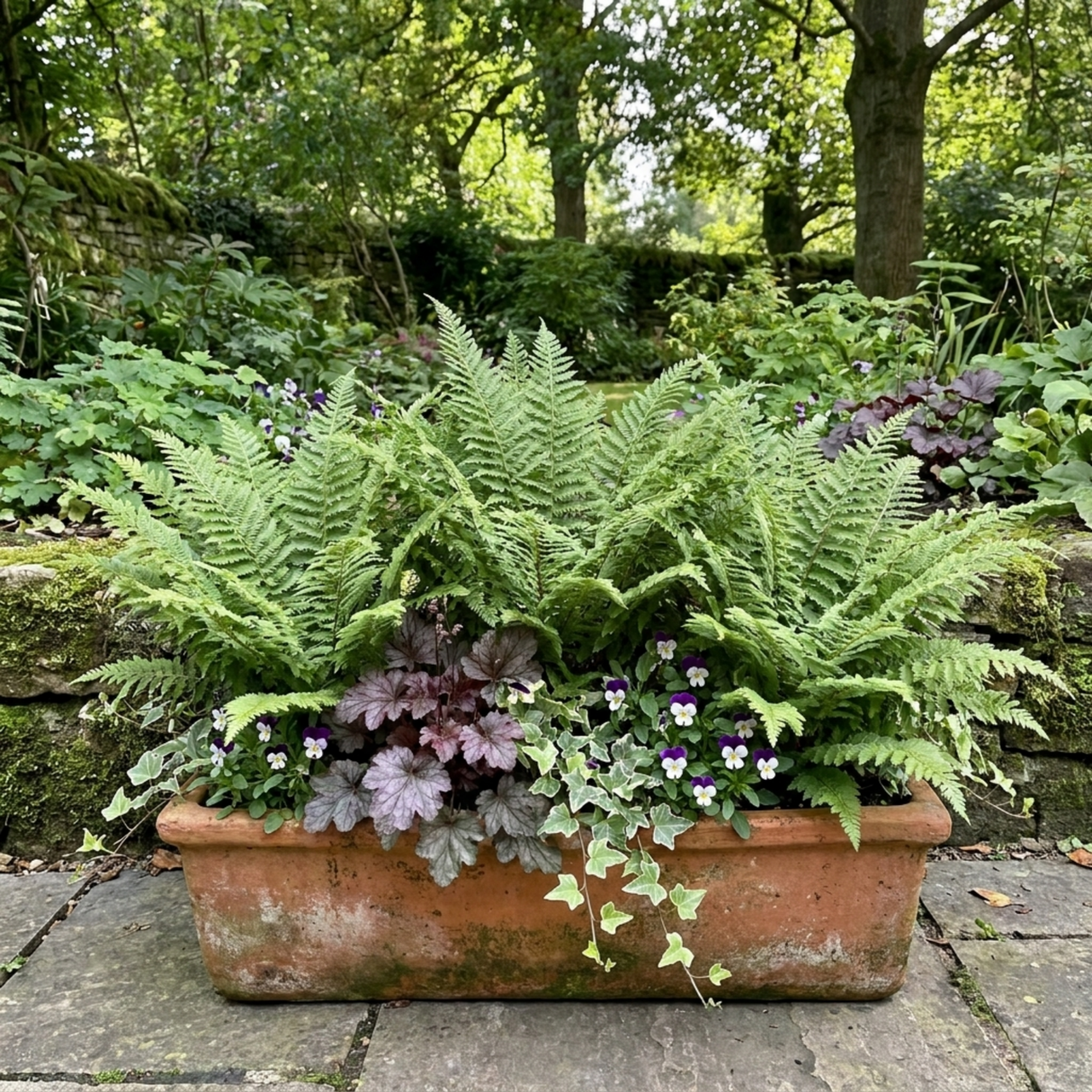 Set of 3 or 6 Soft Shield Fern Polystichum Plumosum Densum Plants, Hardy Evergreen Perennial, 1 Litre Root Ball - Frankton's