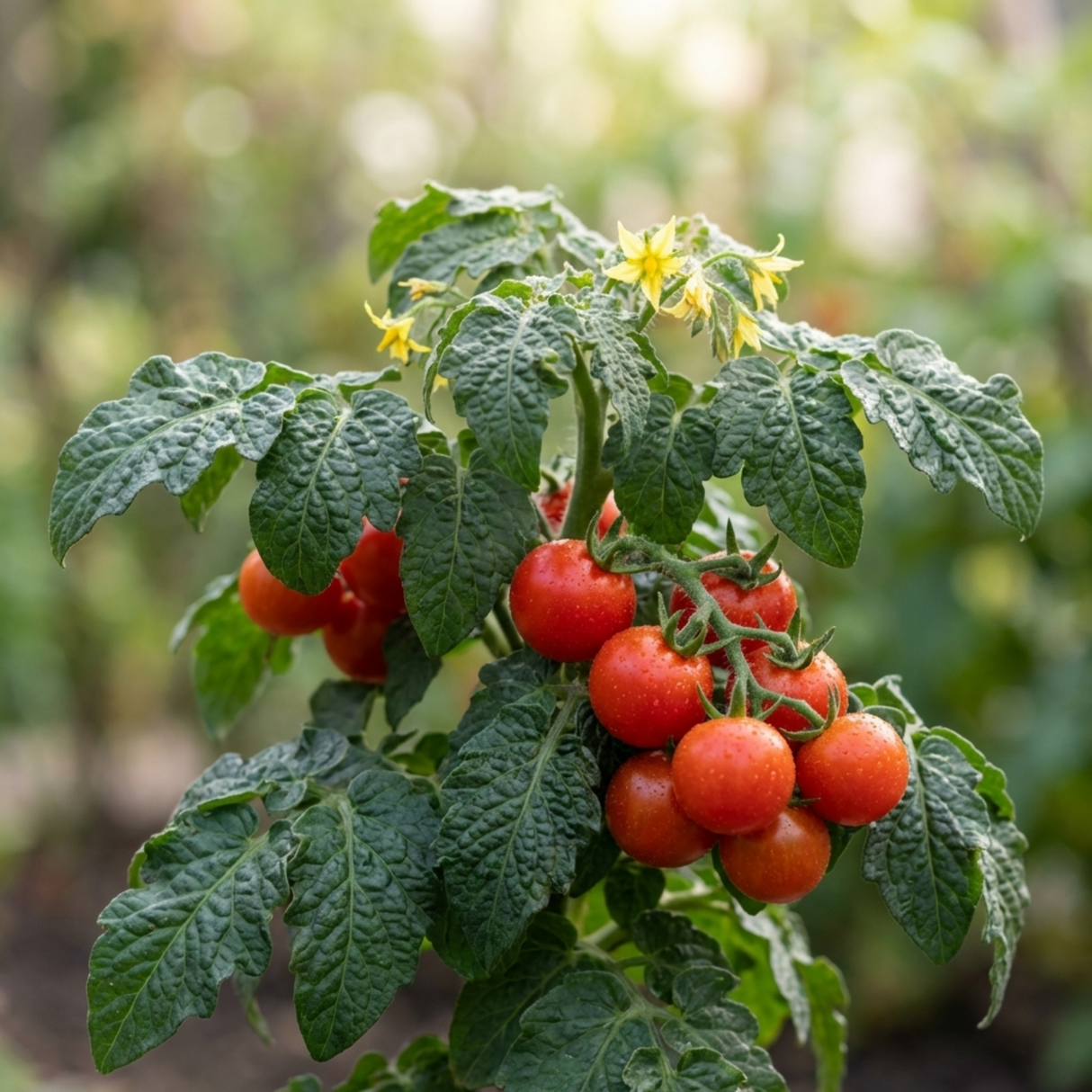 Set of 3 or 6 Tomato Totem Plants, Compact Dwarf Patio Bush Variety, Grow Your Own, Outdoor Garden Ready, 1L Root Ball - Frankton's