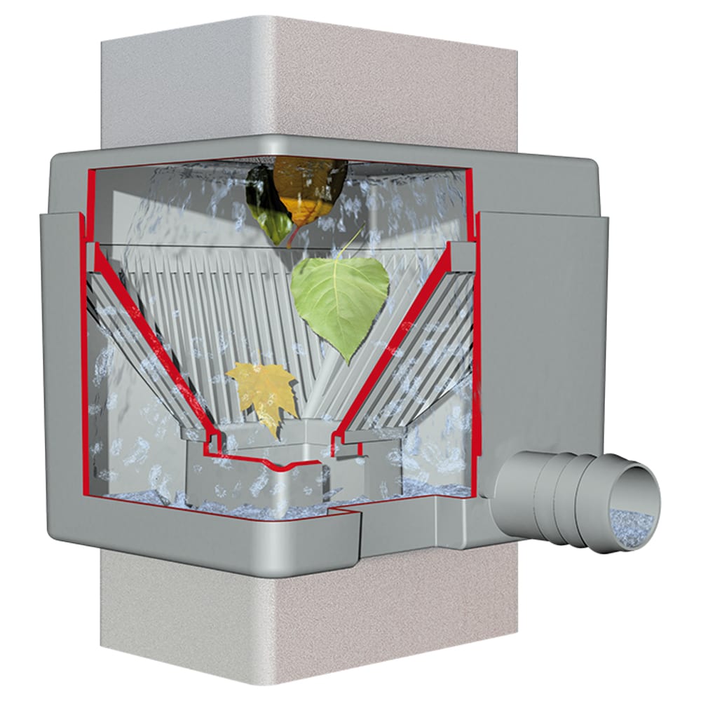 Square Downpipe Filter (for square downpipes) - Frankton's