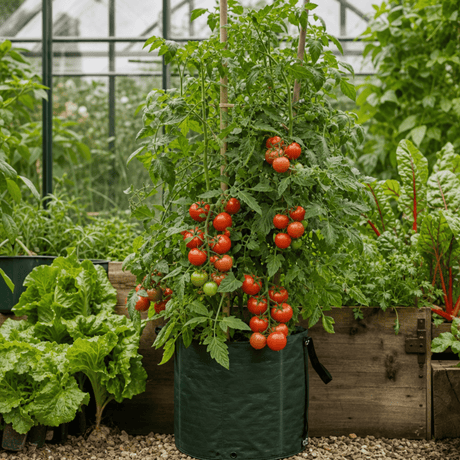 1 Alicante Tomato Plant, Live Outdoor Garden Ready, Grow Your Own Tomatoes, 2 Litre Root Ball - Frankton's