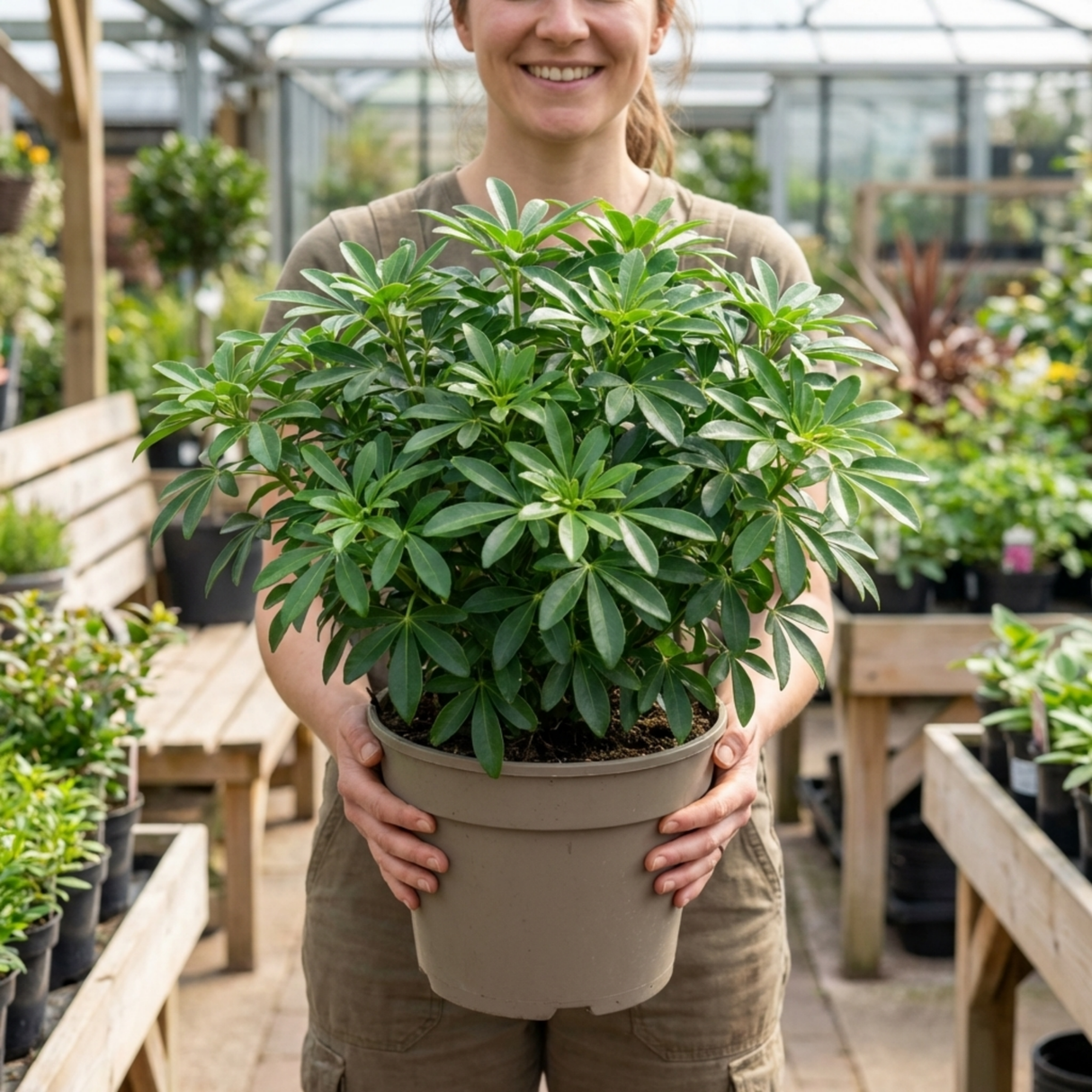 1 Choisya Greenfingers Shrub, Hardy Evergreen Mexican Orange Blossom Plant, 19cm 3L Root-Ball - Frankton's