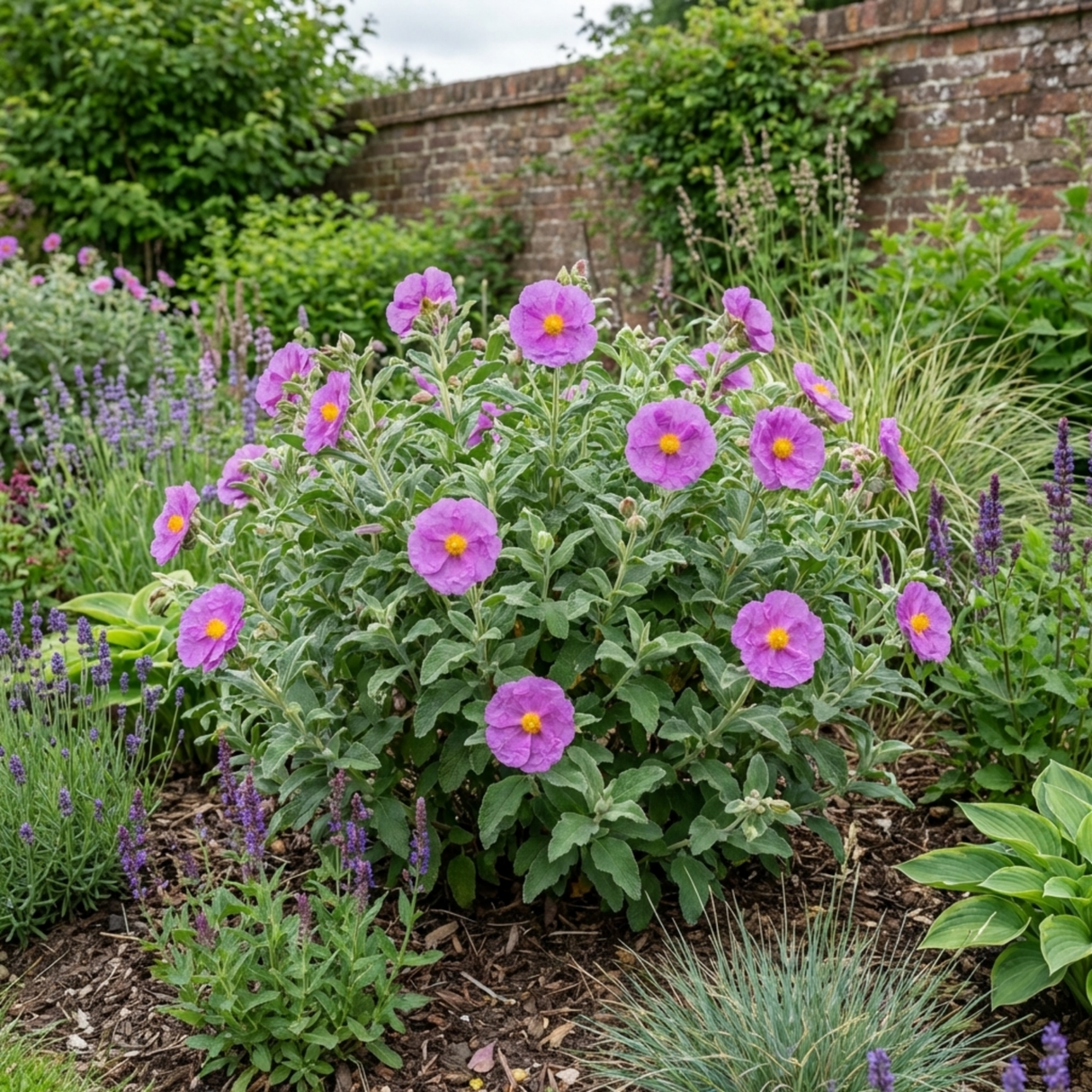 1 Cistus Thrive Rock Rose Plant, Hardy Evergreen Flowering Shrub, 3 Litre Root Ball - Frankton's