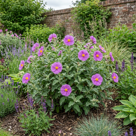 1 Cistus Thrive Rock Rose Plant, Hardy Evergreen Flowering Shrub, 3 Litre Root Ball - Frankton's