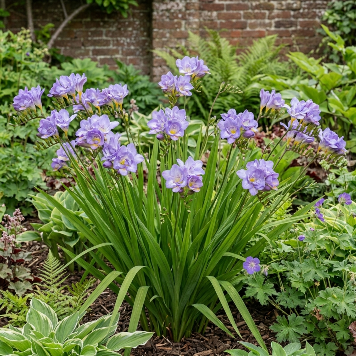 1 Freesia Delta River Hardy Perennial Plant, Fragrant Scented Summer Flowers, Garden Ready, 2L Root Ball - Frankton's