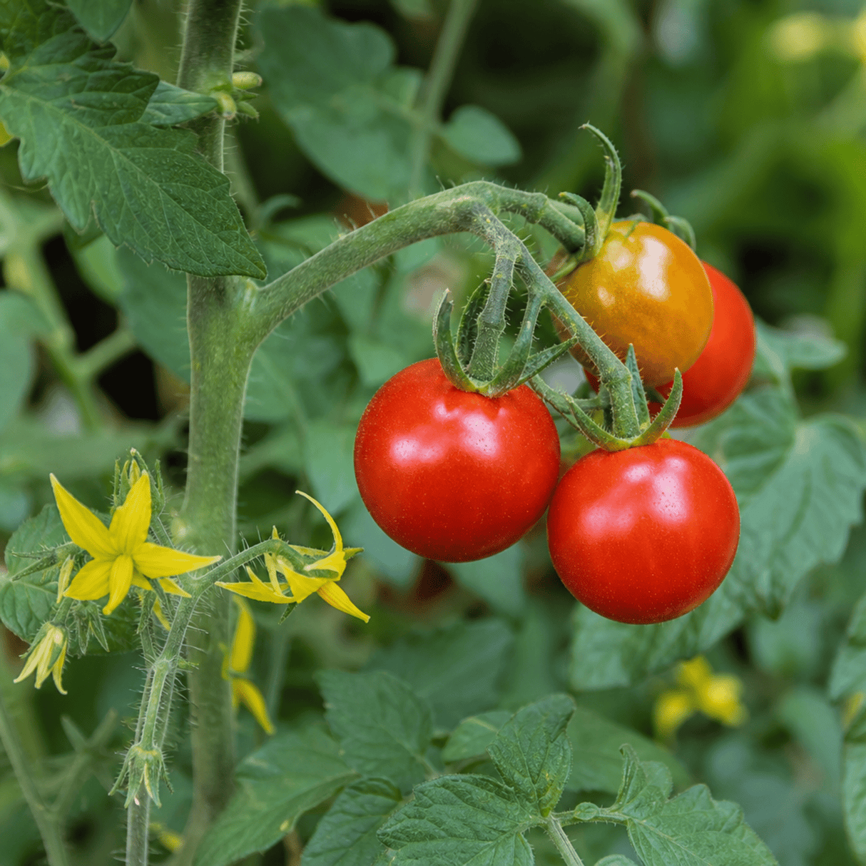 1 Gardeners Delight Cherry Tomato Plant, Live Outdoor Garden Ready, Established 2 Litre Root Ball - Frankton's