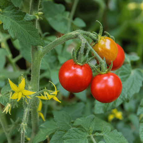 1 Gardeners Delight Cherry Tomato Plant, Live Outdoor Garden Ready, Established 2 Litre Root Ball - Frankton's