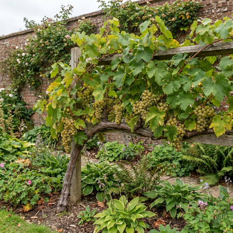 1 Grape Vine Vitis Centennial White Seedless Plant, Hardy Outdoor Garden Ready, 3 Litre Root Ball - Frankton's