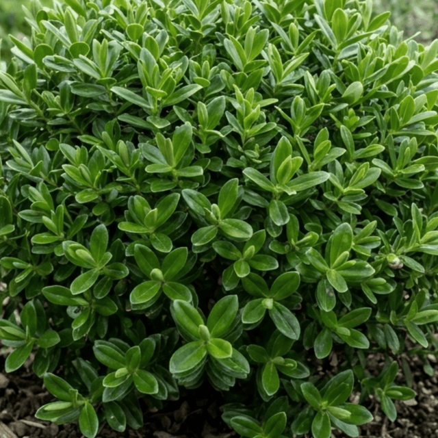 1 Hebe Emerald Gem Hardy Perennial Plant, Compact Evergreen Flowering Shrub, 2 Litre Root Ball - Frankton's