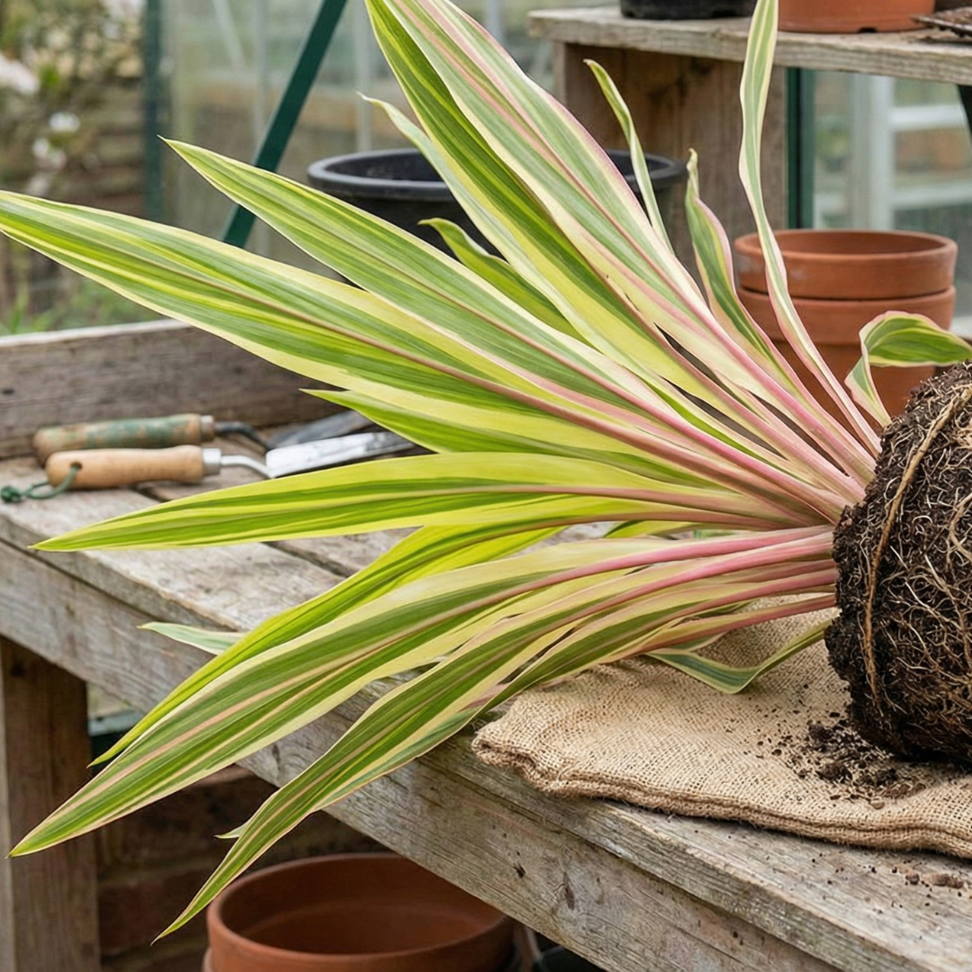 1 Large Plant - Cordyline Lime Passion, Ready to Plant in Your Garden, Peat Free - Frankton's