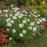 1 Large Plant - Cosmos Apollo White, Ready to Plant in Your Garden, 2L Pot - Frankton's