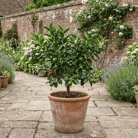 1 Large Plant - Evergreen Mini Green Lime Tree, Ready to Plant in Your Garden - Frankton's