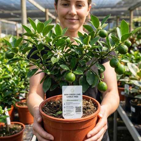 1 Large Plant - Evergreen Mini Green Lime Tree, Ready to Plant in Your Garden - Frankton's