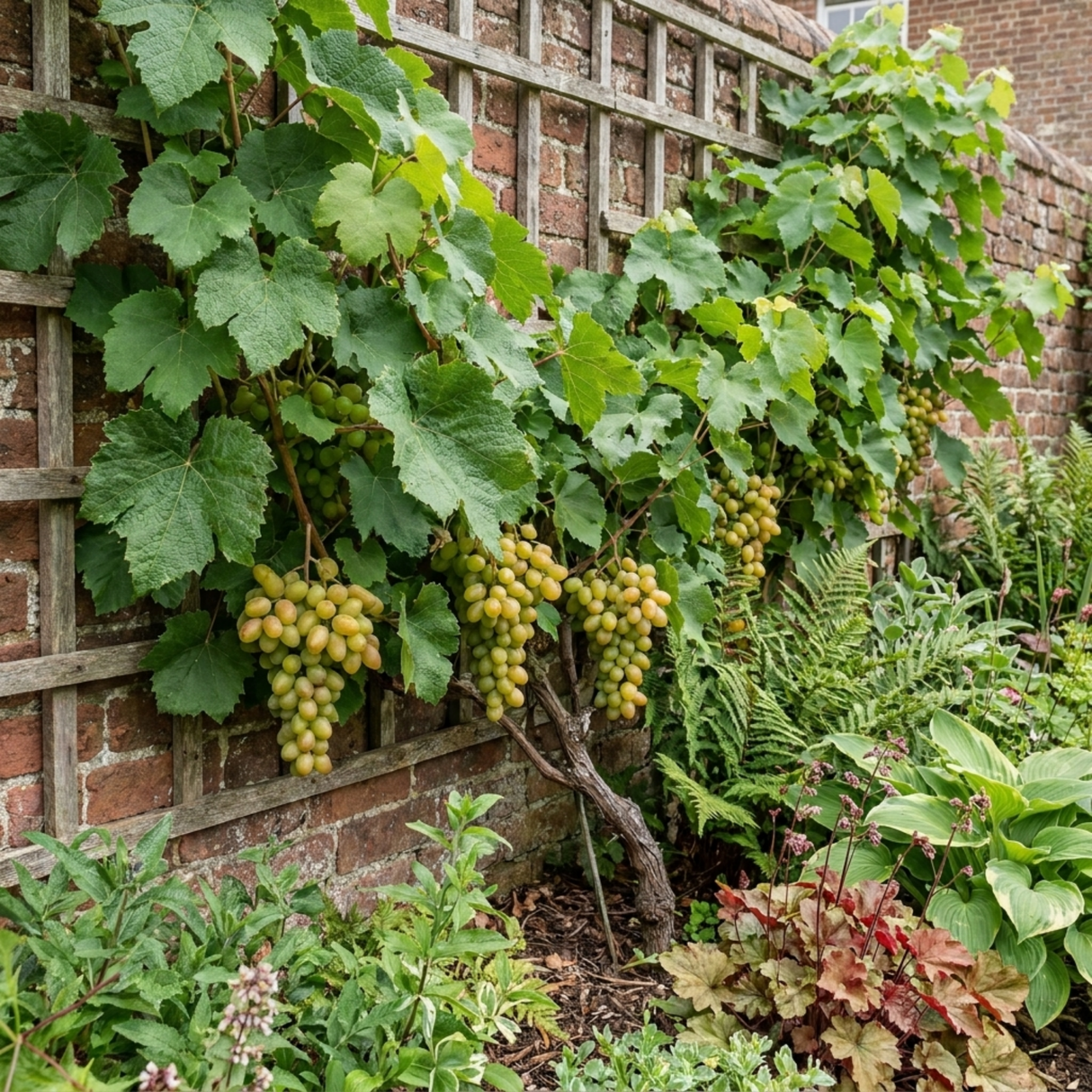 1 Large Plant - Grape Vitis Victoria White, Outdoor Garden Ready, 3L Pot - Frankton's