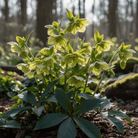 1 Large Plant - Hellebore Foetidus, Ready to Plant in Your Garden, 2L Pot - Frankton's