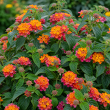 1 Large Plant - Lantana Bandolista Mango, Ready to Plant in Your Garden, 2L Pot - Frankton's