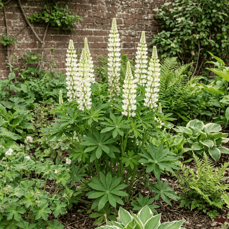 1 Large Plant - Lupin West Country Polar Princess, Outdoor Garden Ready, 3L Pot - Frankton's