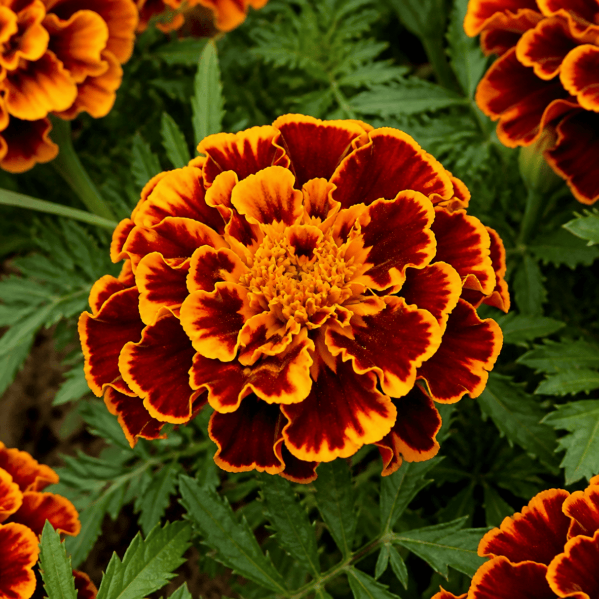 1 Large Plant - Marigold Durango Bolero, Ready to Plant in Your Garden, 2L Pot - Frankton's