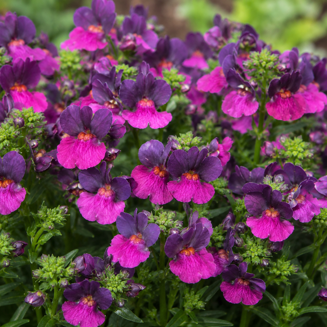 1 Large Plant - Nemesia Lady Lisa, Ready to Plant in Your Garden, 5L Pot - Frankton's