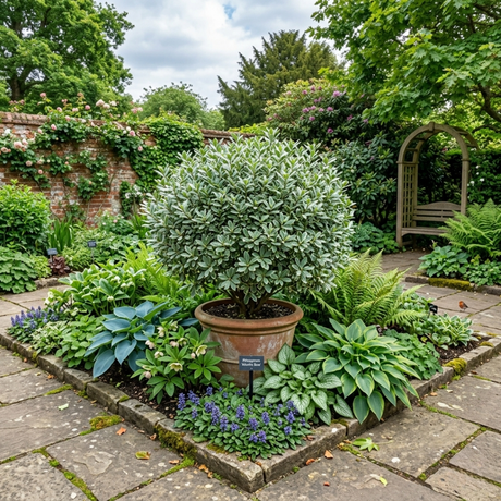 1 Large Plant - Pittosporum Atlantic Blue, Ready to Plant in Your Garden, 3L Pot - Frankton's